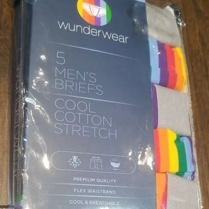 *New* Men Pride Boxer Briefs 5 Pack Underwear Set